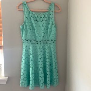 Mint green dress size 13